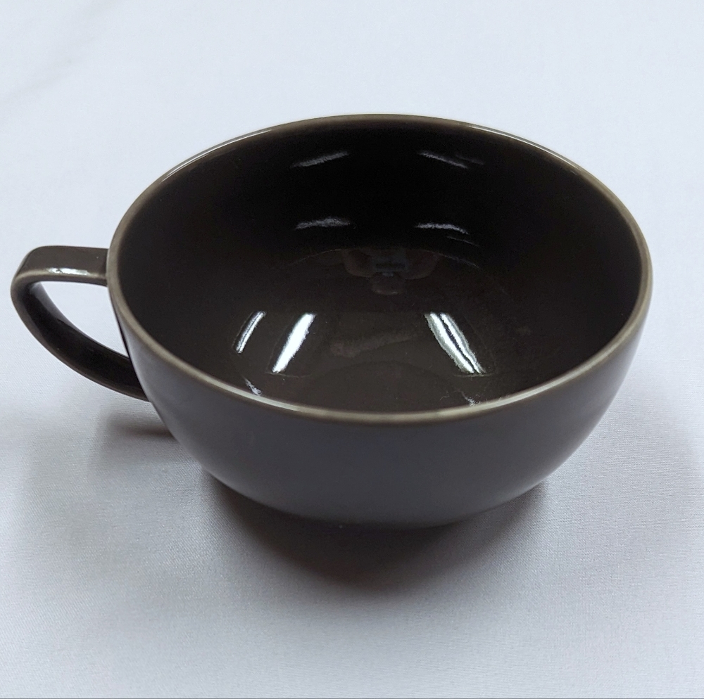 Calvin Klein China Grey Teacup